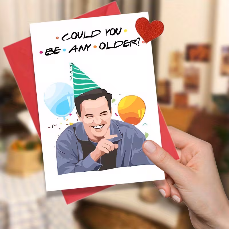 Funny Birthday Card FRIENDS