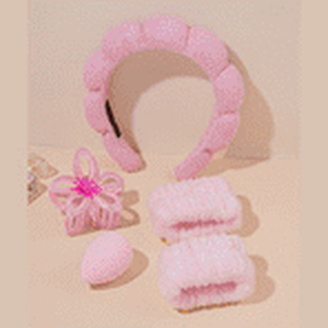 5pcs Women'S Plush Headband...