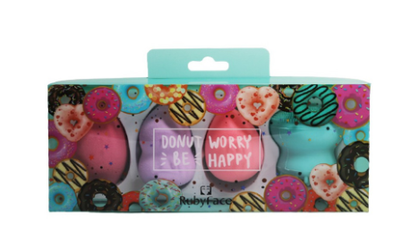 DONUT SET ESPONJAS 4PCS