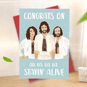 Funny "Congrats on Stayi...