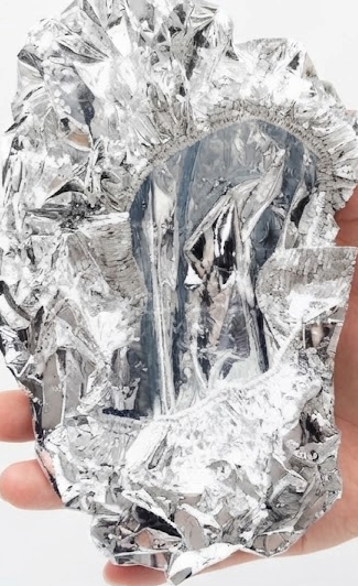 canastita de aluminio