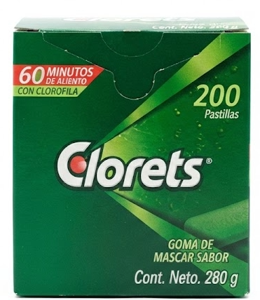 clorets 2x0.25